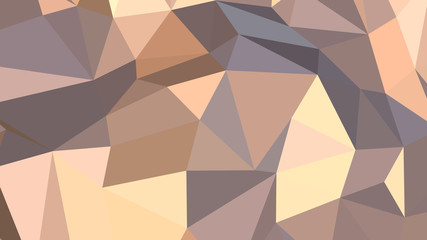 Abstract polygonal background. Geometric Peach Puff vector illustration. Colorful 3D wallpaper.