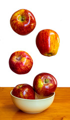 manzanas organicas dulces saludables