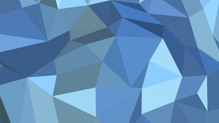 Abstract polygonal background. Geometric Light Sky Blue vector illustration. Colorful 3D wallpaper.