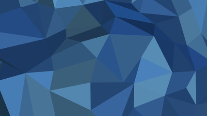 Abstract polygonal background. Geometric Steel Blue vector illustration. Colorful 3D wallpaper.