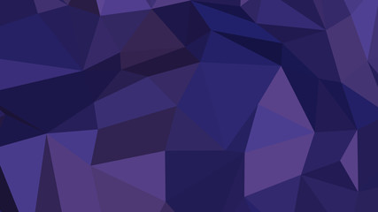 Fototapeta premium Abstract polygonal background. Geometric Dark Slate Blue vector illustration. Colorful 3D wallpaper.