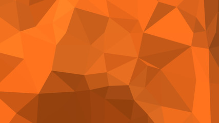 Abstract polygonal background. Geometric Chocolate vector illustration. Colorful 3D wallpaper.