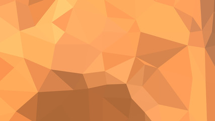 Abstract polygonal background. Geometric Sandy Brown vector illustration. Colorful 3D wallpaper.