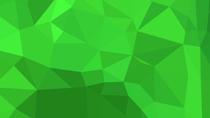 Abstract polygonal background. Geometric Lime Green vector illustration. Colorful 3D wallpaper.