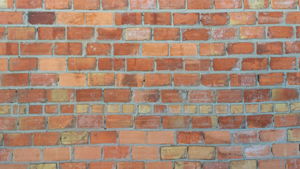 Orange brick wall for image