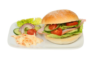 Ham salad roll
