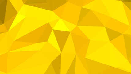 Abstract polygonal background. Geometric Gold vector illustration. Colorful 3D wallpaper.