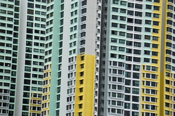 Fototapeta premium huge office building in singapore
