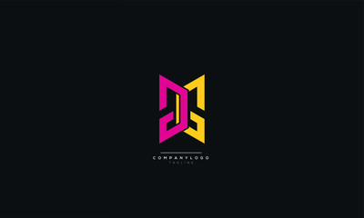 GG Letter Logo Design Icon Vector Symbol