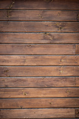 Obraz premium Texture of old wooden boards background natural tree.