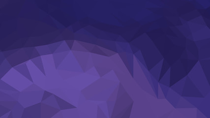 Obraz premium Abstract polygonal background. Geometric Dark Slate Blue vector illustration. Colorful 3D wallpaper.