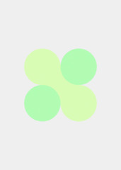 Colour Dots Universe Logo art design illustration