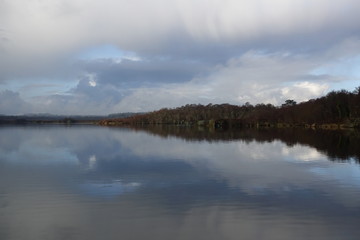 LAC AZUR dans le brouillard