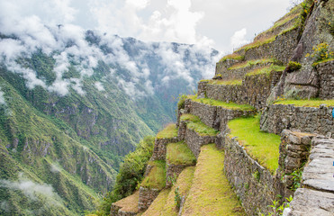 AL final del valle se llega a Machu Pichu
