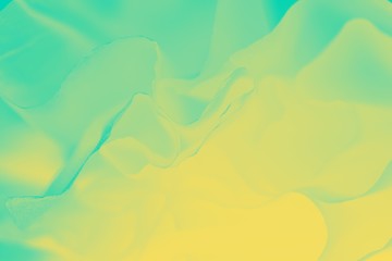Shining light yellow and aquamarine abstract background