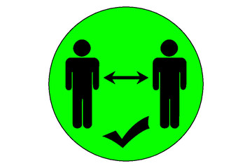 distanziamento sociale distanza di sicurezza covid19 virus coronavirus mascherina
