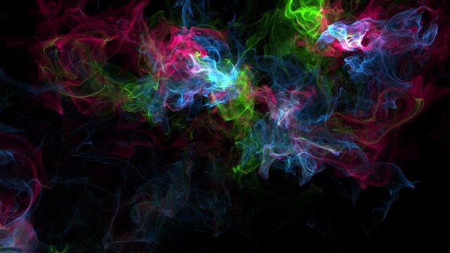 Colorful Nebula Background Animation