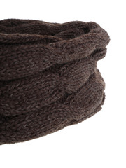 Fototapeta na wymiar brown scarf 