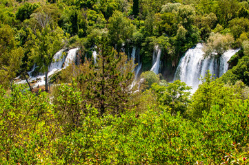 Kravice Waterfalls in Bosnia and Herzegovina