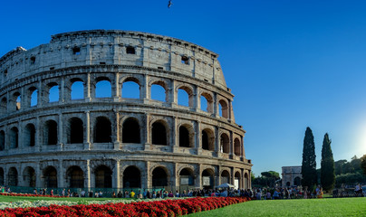 Fototapeta na wymiar Around Rome, Italy