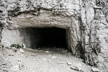 old cave in rocks