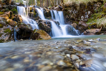Obraz premium Allgäu - Quelle - Gaisalptobel - Wasserfall - malerisch