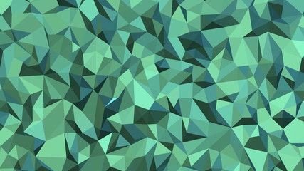 Abstract polygonal background. Geometric Medium Aquamarine vector illustration. Colorful 3D wallpaper.
