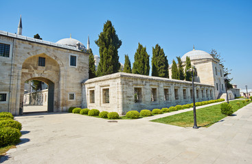 The beautiful Suleymaniye Camii Istanbul