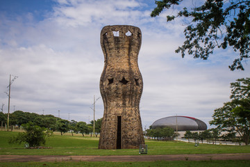 Nature in a big  city - Parque das Nações Indígenas - Campo Grande - Mato Grosso do Sul - Brazil