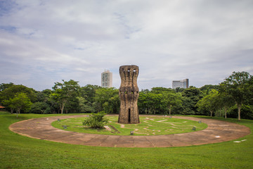 Nature in a big  city - Parque das Nações Indígenas - Campo Grande - Mato Grosso do Sul - Brazil