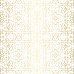 Geometric golden texture pattern. Abstract endless modern design background. Vector illustration eps 10.
