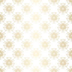 Geometric golden texture pattern. Abstract endless modern design background. Vector illustration eps 10.