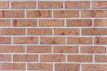 Red Brick Wall Background Texture 