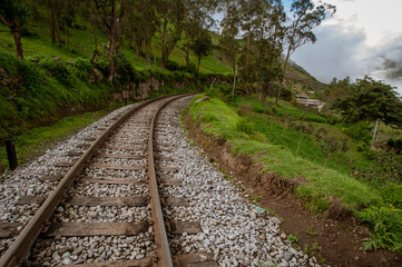 Fototapeta premium ecuador railway
