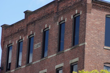 Obraz premium old brick building