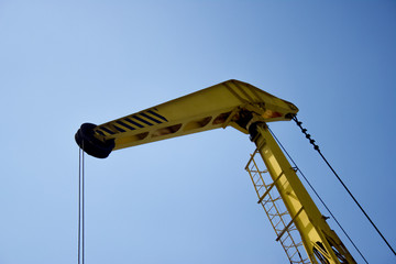 crane on a construction site
