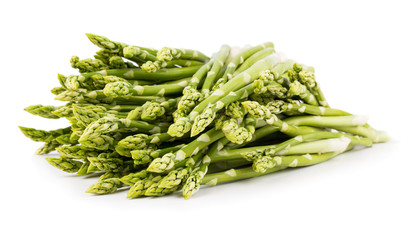 Delicious green fresh asparagus