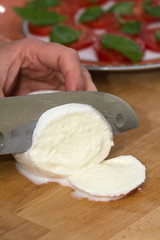Büffelmozzarella