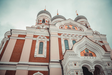 Alexander Nevsky Cathedral in Tallinn, Estonia
