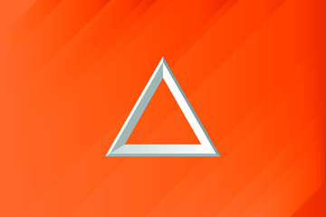 orange background with diagonal gradients creating lighting effect