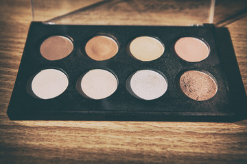 makeup set , old fashioned cosmetics