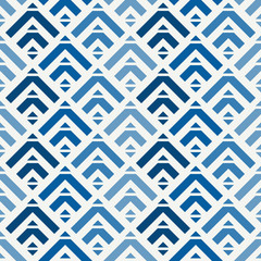 Arrows, scales seamless pattern. Ethnic, tribal print. Squama, chevrons ornament. Repeated arrowhead, triangular shapes