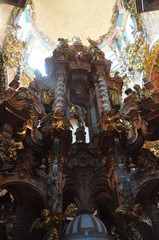 Fototapeta premium Capilla del Sagrario del Monasterio de Santa Maria de El Paular, Rascafria, Madrid