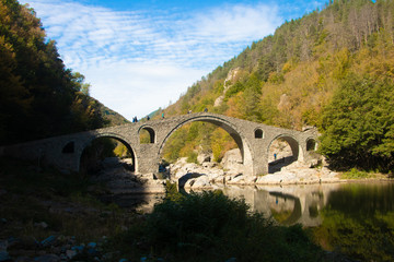 Fototapeta na wymiar The Devil's Bridge from Bulgaria