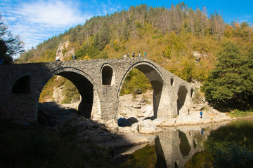 Fototapeta na wymiar The Devil's Bridge from Bulgaria
