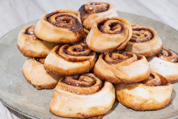 Repostería rollos de canela
