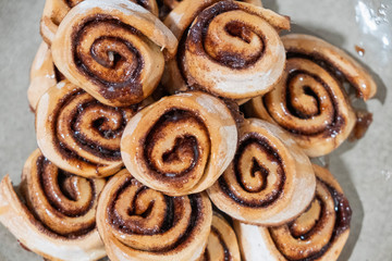 Repostería bollos de canela