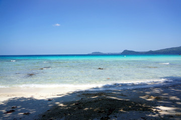 gapang beach in indonesia