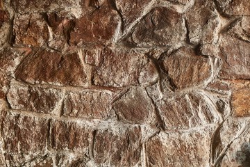 Old stone wall texture rough edges