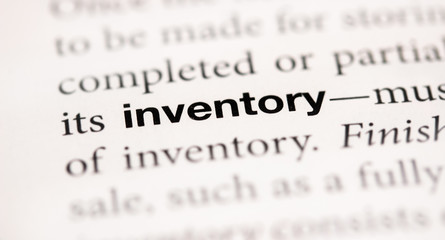 Inventory dictionary definition